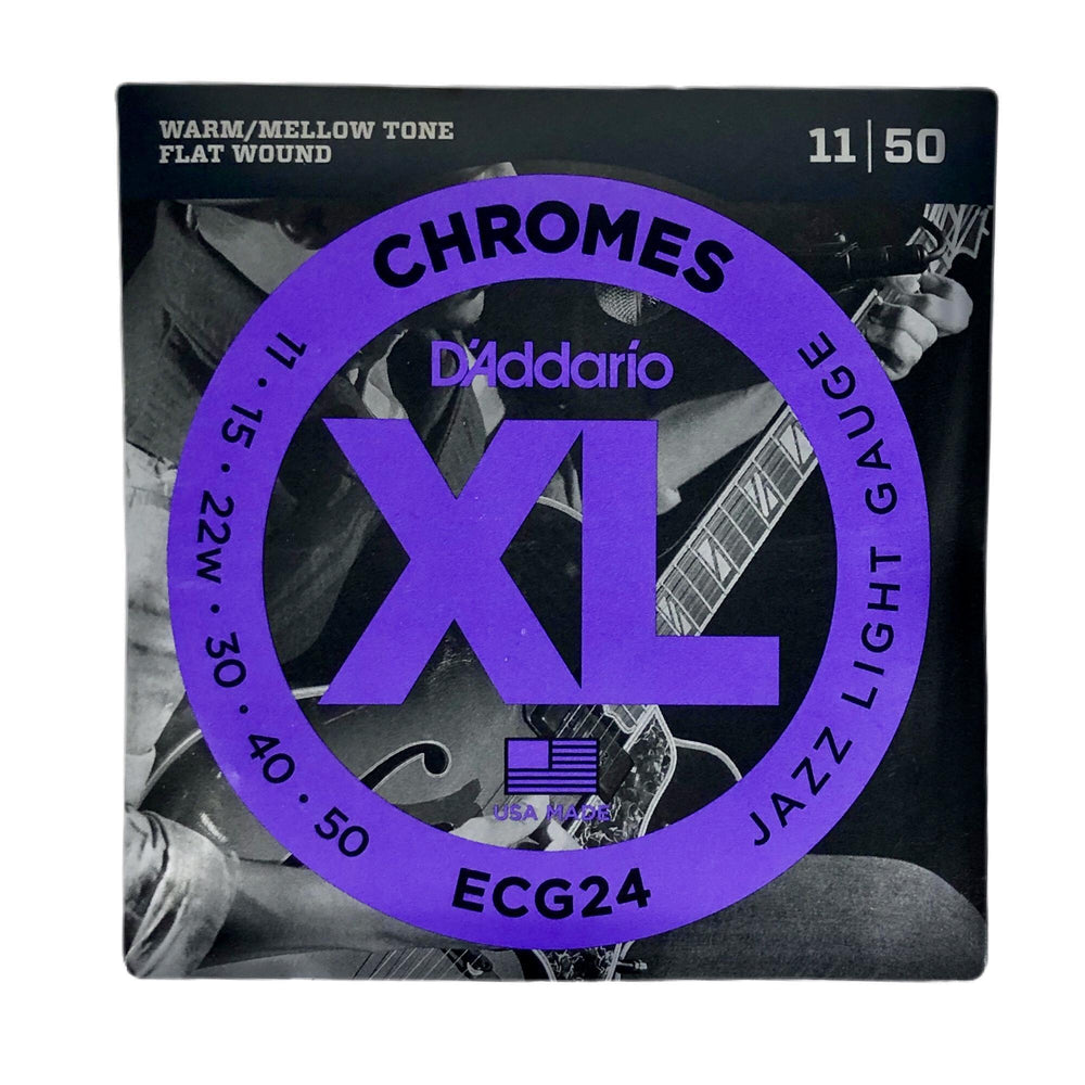 D'Addario Chromes 11-50 Jazz Light Set ECG24