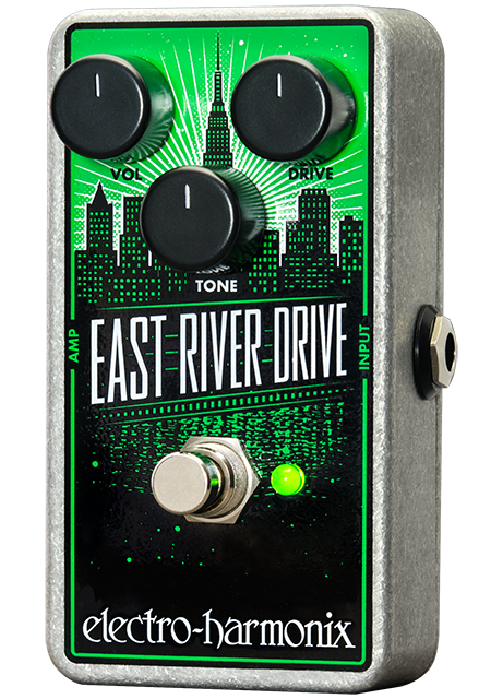 Electro-Harmonix East River Drive Classic Overdrive Pedal - British Audio