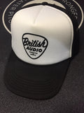 British Audio Trucker Hat Black and White - British Audio