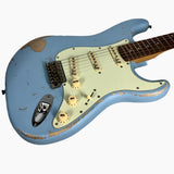 Vintage®  V6 ICON Electric Guitar ~ Distressed Laguna Blue