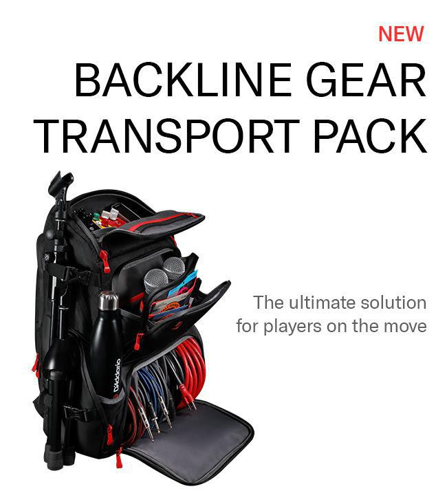D'Addario Backline Gear Transport Back Pack PW-BLGTP-01 – British