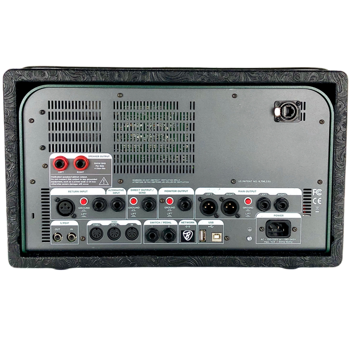 Custom Head Shell for Kemper Profiler Toaster | Black Western