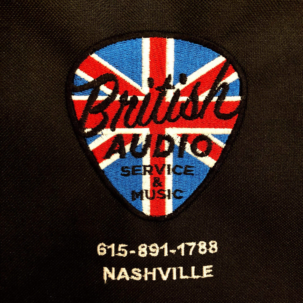 British Audio Bass Guitar Gig Bag B88 Color Logo - British Audio