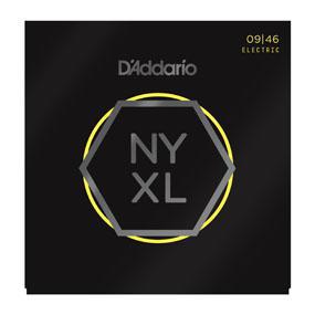 D'Addario NYXL0946 Nickel Wound, Super Light Top / Regular Bottom, 09-46 - British Audio