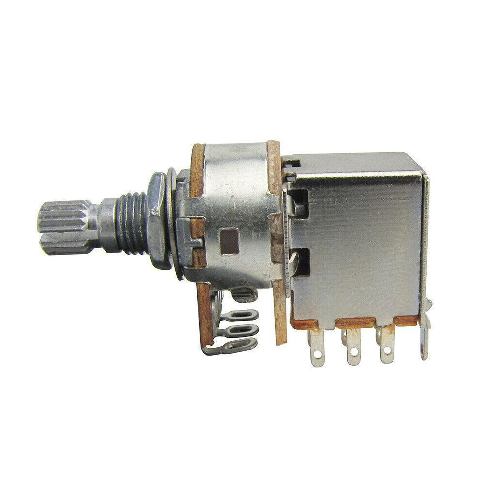 Alpha 250K Push Pull Potentiometer 7mm Shaft with DPDT Switch