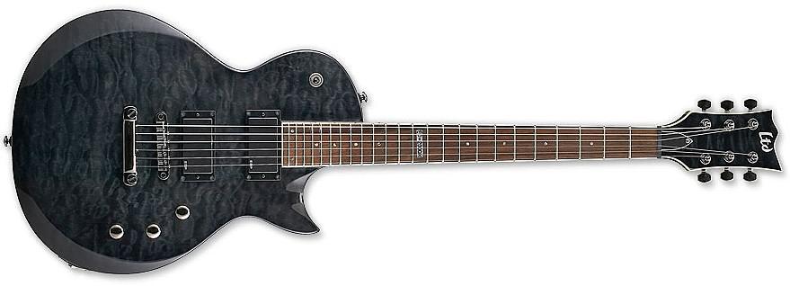 ESP LTD EC 200QM Electric Guitar Black Pre-Owned - British Audio
