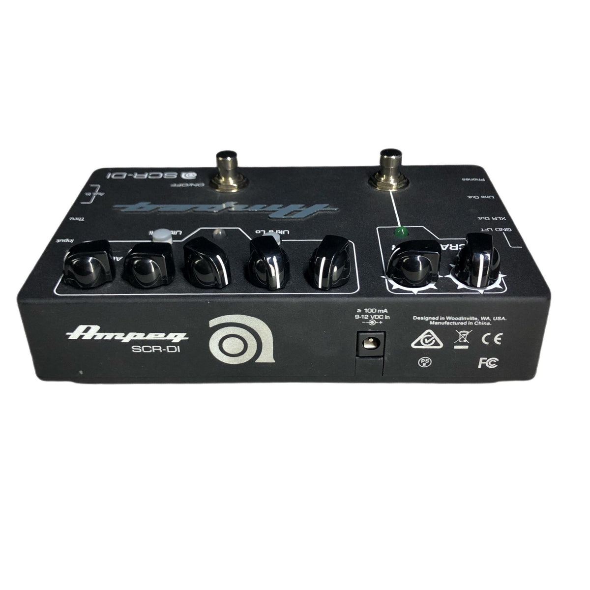 SCR-DI Bass DI with Scrambler - Ampeg Shop US