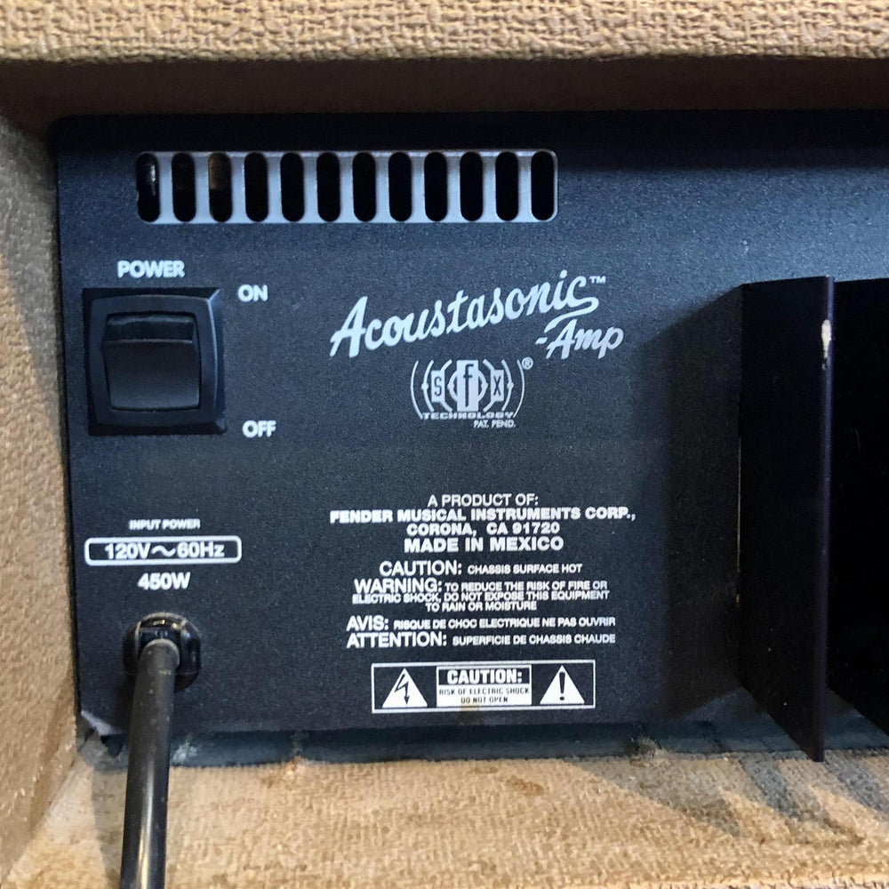 Fender PR370 Acoustasonic SFX Amp 1990's Works Great