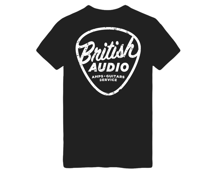 British Audio Black T-Shirt - British Audio