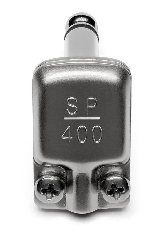 Square Plug SP400 Right Angle 1/4" TS Connector
