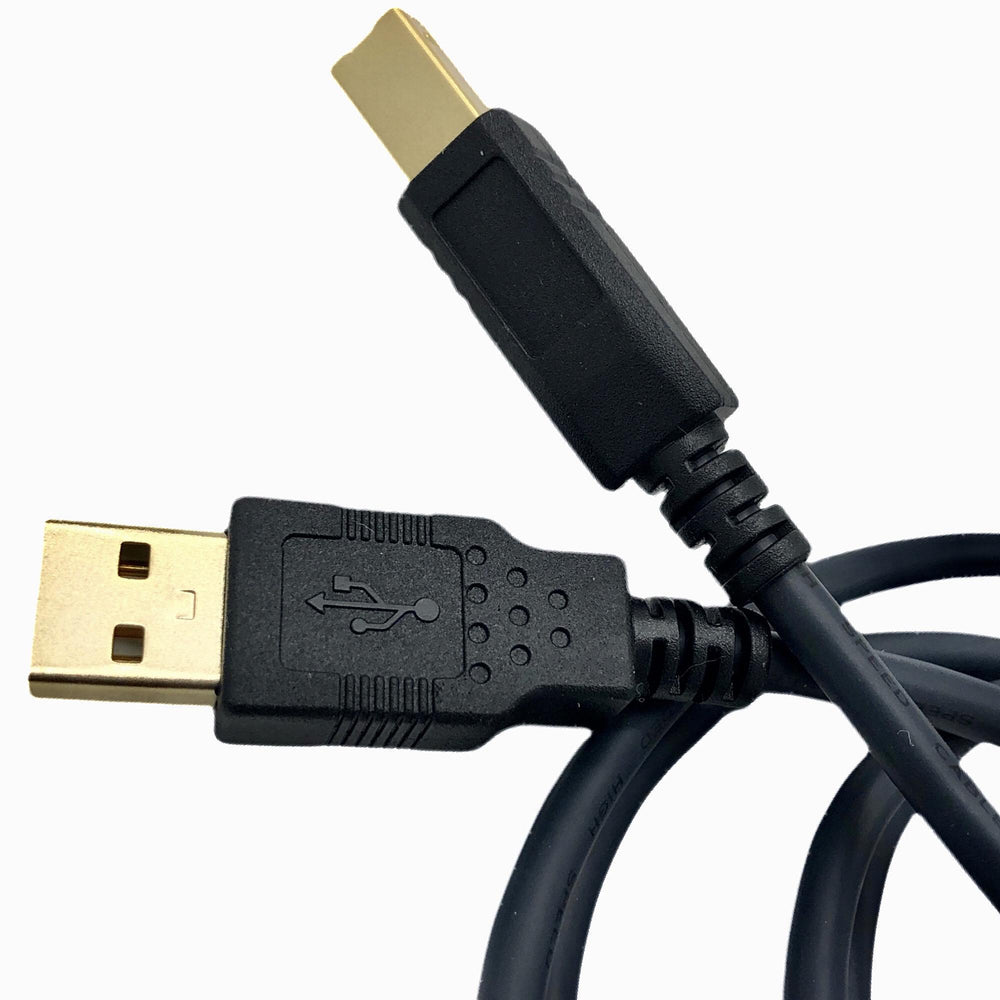British Audio USB A-Male to B-Male Cord