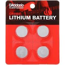 D’Addario PW-CR2032 Lithium Batteries 4-Pack
