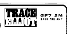 Trace Elliot GP7SM User Manual - British Audio