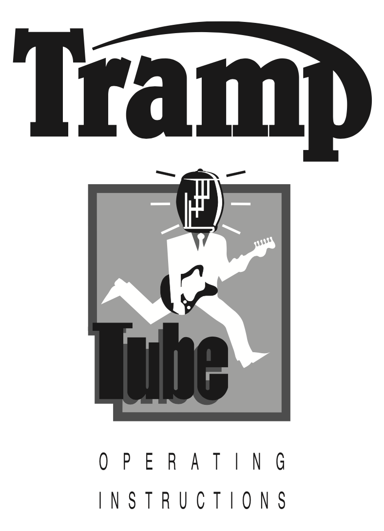 Trace Elliot Tramp Tube User Manual - British Audio