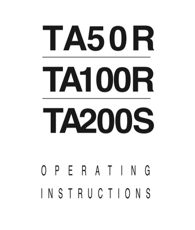 Trace elliot ta100r outlet