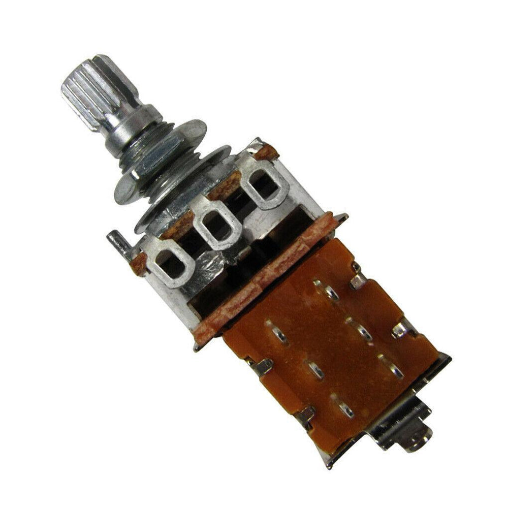 Alpha 250K Push Pull Potentiometer 7mm Shaft with DPDT Switch