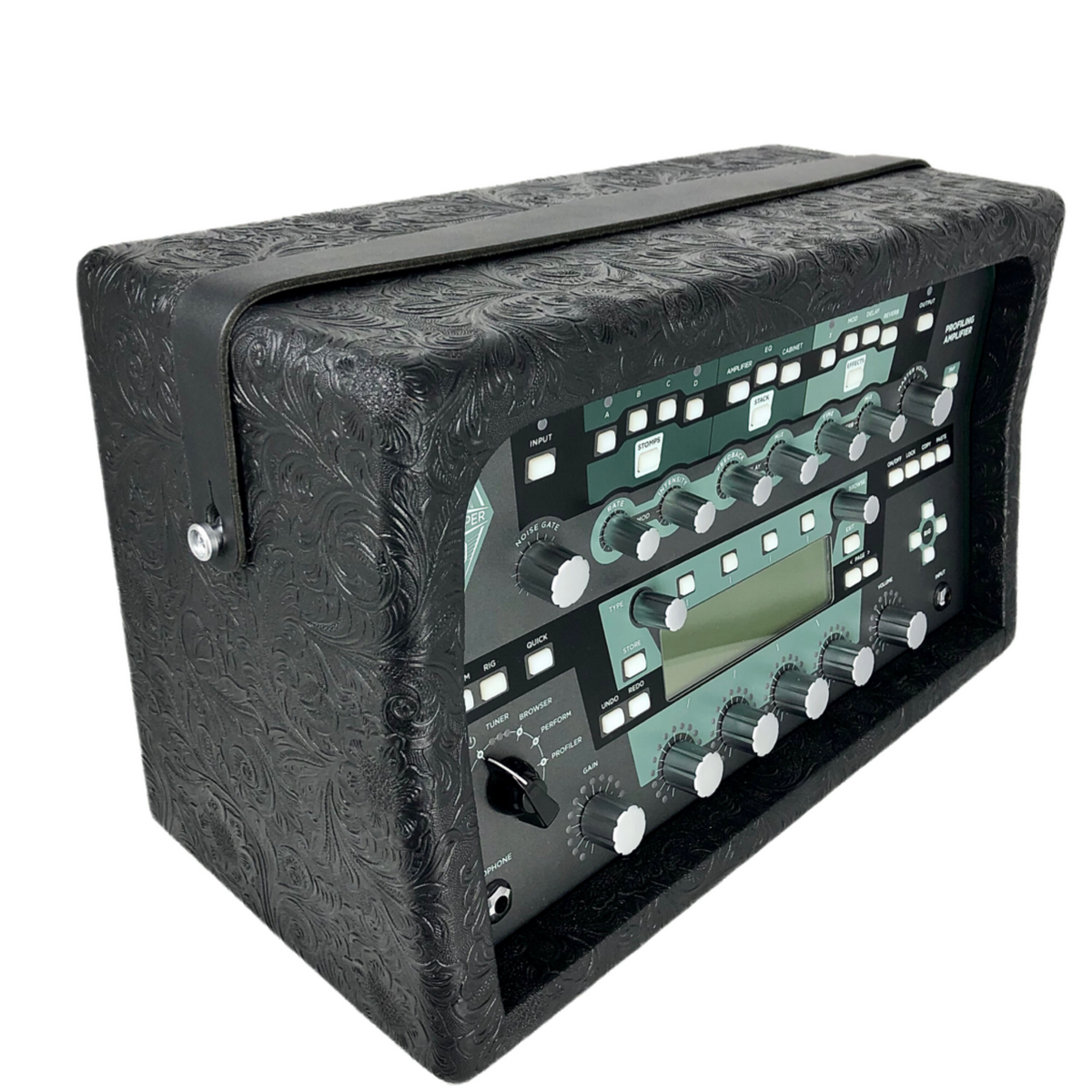 Custom Head Shell for Kemper Profiler Toaster | Black Western