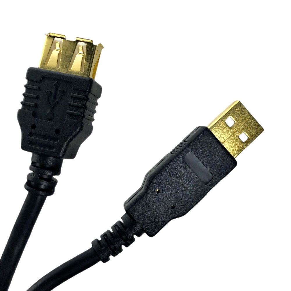 USB 40 in Extension Cable - A-Male to A-Female Adapter Cord -
