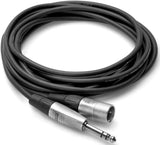 Hosa HSX REAN 1/4" TRS to XLR3M Pro Balanced Interconnect Cable