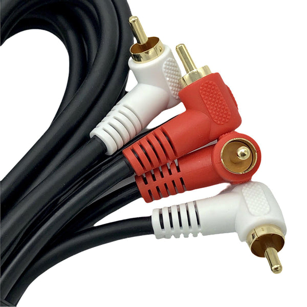 RCA Reverb Cable, Right Angle, Replacement for Marshall & Fender Amps ...