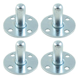 4 x Caster Wheel Sockets for Guitar and Bass Amps - British Audio