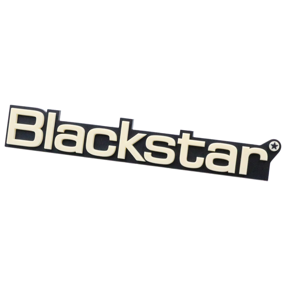 Blackstar Small Cream Badge Amp Logo 8" - British Audio