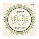 D'Addario EJ65S Pro-Arté Custom Extruded Ukulele, Soprano - British Audio