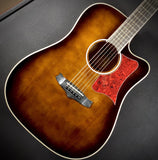 Tanglewood TW5 WB Winterleaf Dreadnought with Electronics Whiskey Barrel - British Audio