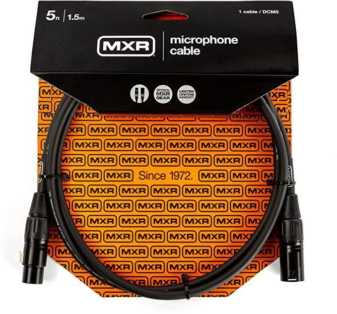 Jim Dunlop Microphone Cable, 5 ft|1.5 m (DCM5)
