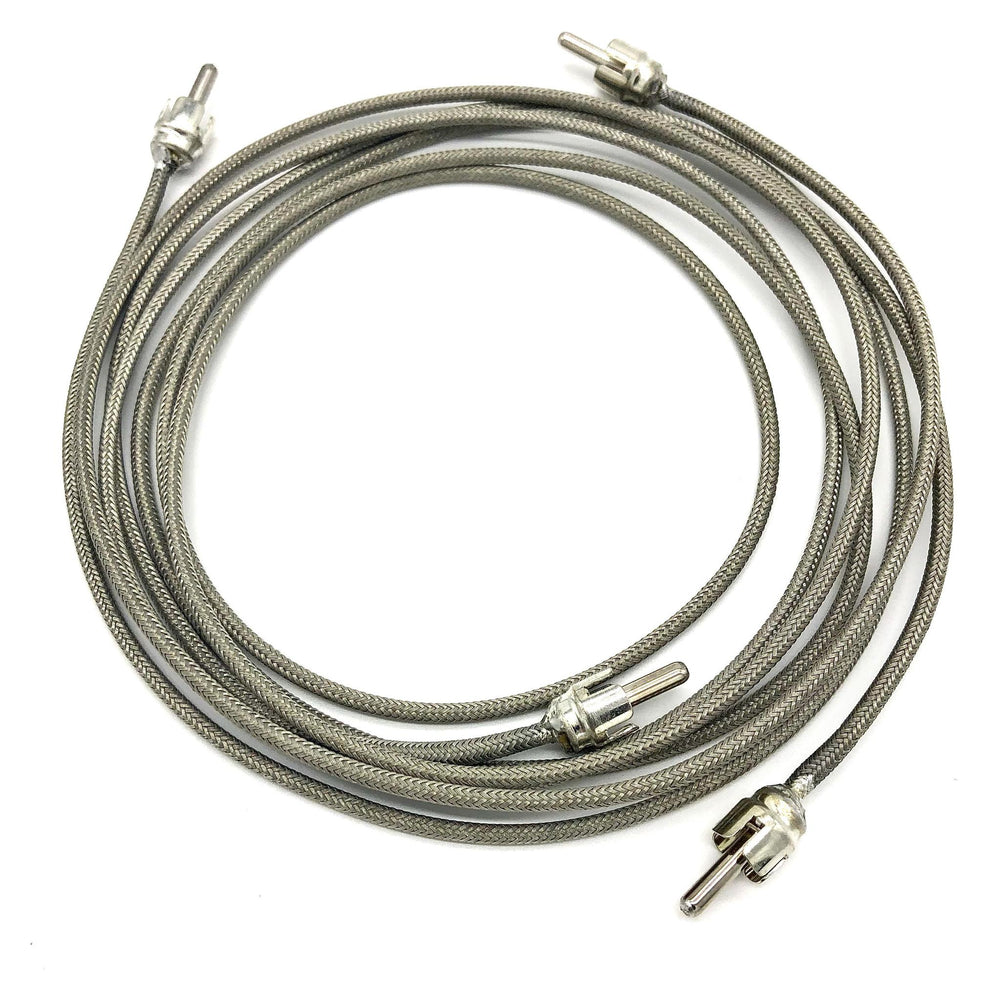 Reverb Cable Kit - Fully Assembled Vintage Style RCA, 3 ft and 5 ft