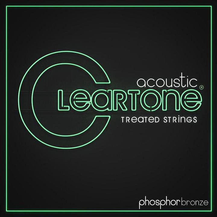 Cleartone Acoustic Guitar Strings, Phosphor Bronze, Custom Light 11-52 - British Audio