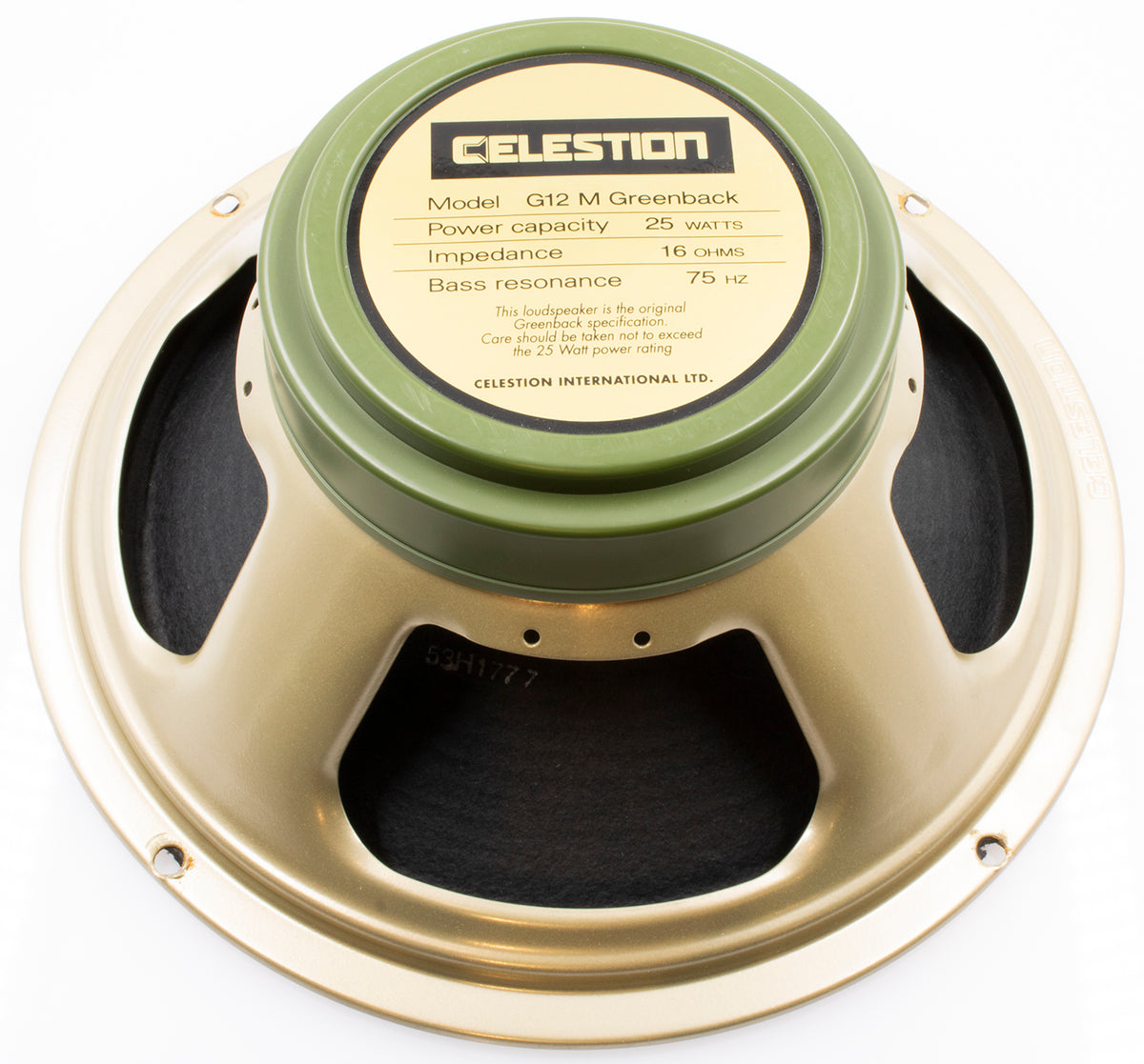 Marshall® Heritage G12 Celestion UK Speaker ~ NOS ~ Perfect – British Audio