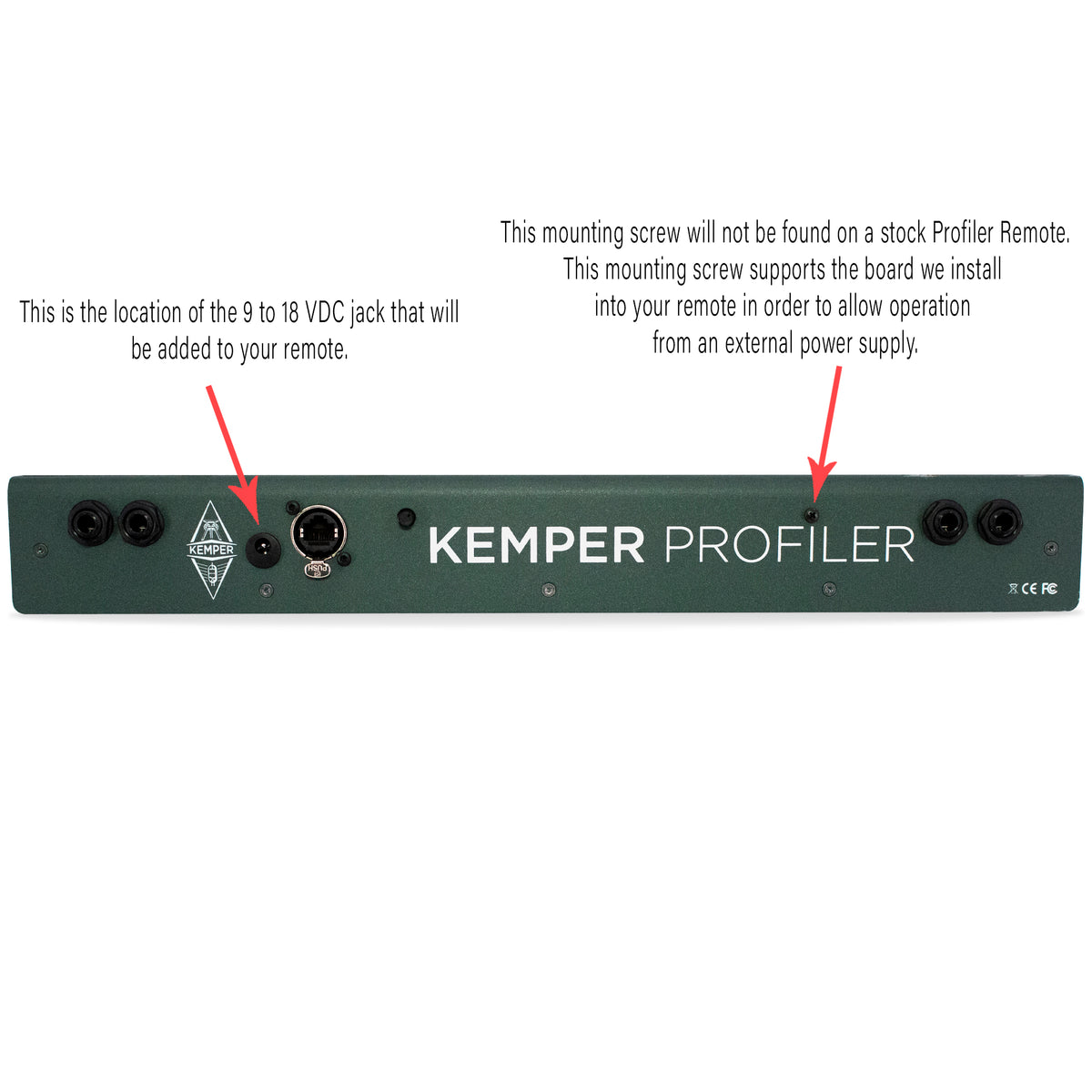 kemper pedale Kemper Profiler Remote "Big Stage" Mod